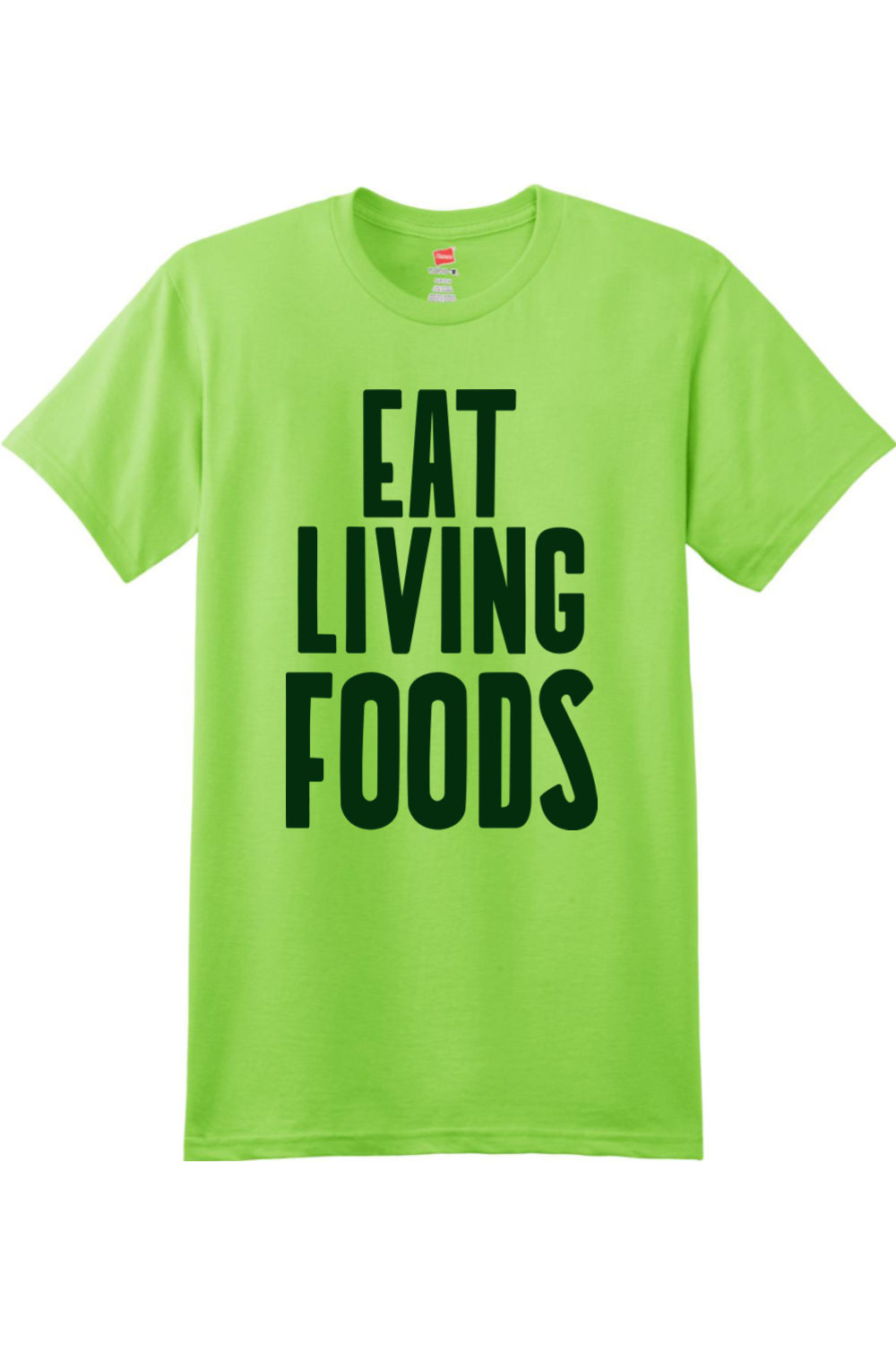 Eat Living Foods Shirt - green