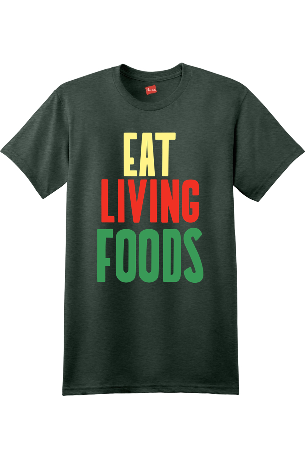 Eat Living Foods Shirt - green