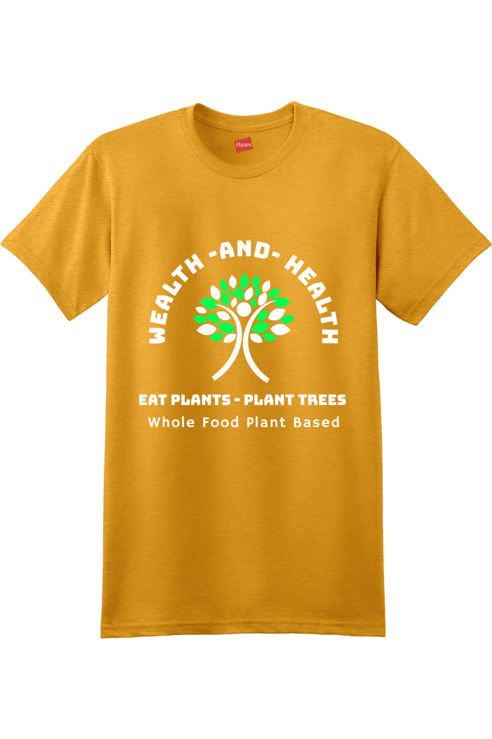Grow Wealth Plant Health Shirt - White