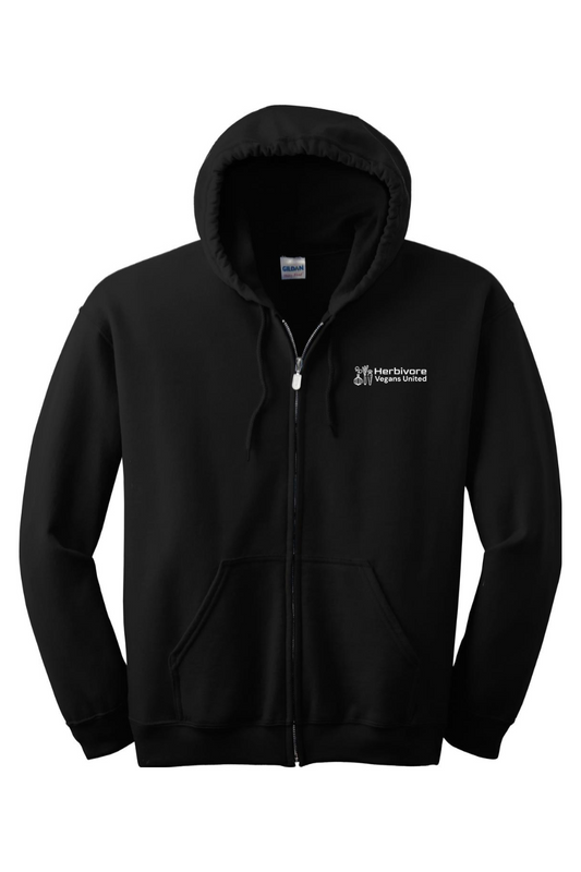 The Best Things Are Vegan - Zip up Hoodie