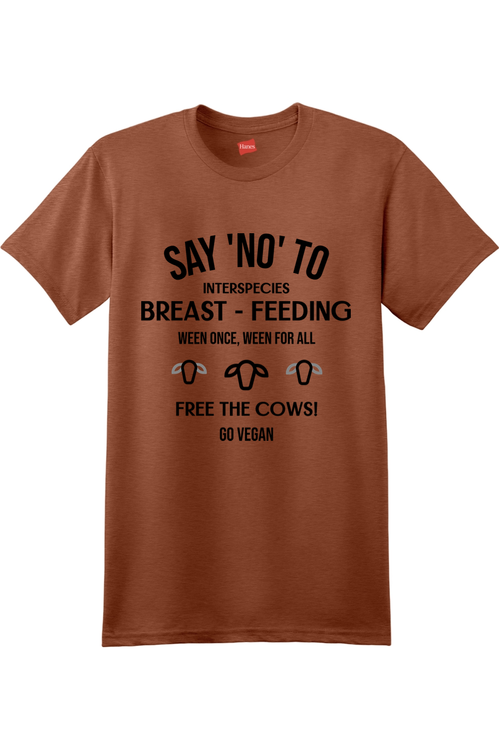 Free the Cows: Say No - Black