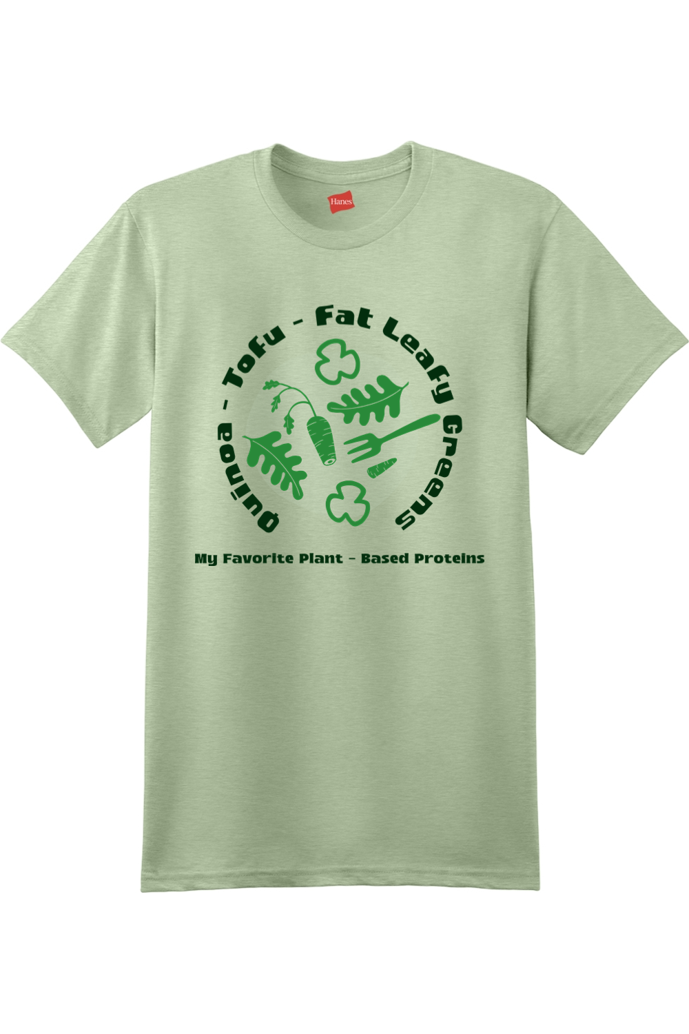 Vegan Proteins Shirt Green