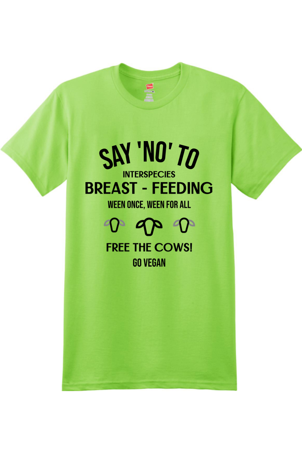 Free the Cows: Say No - Black