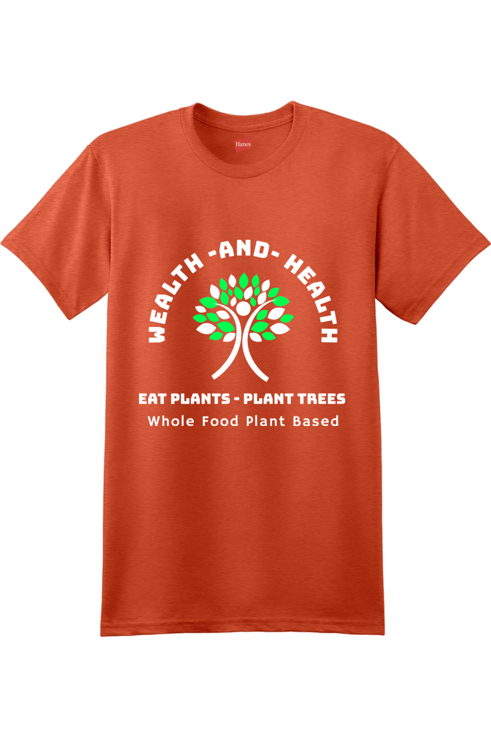 Grow Wealth Plant Health Shirt - White