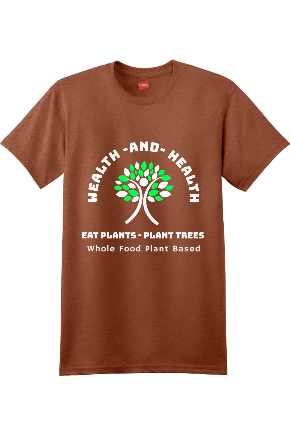 Grow Wealth Plant Health Shirt - White