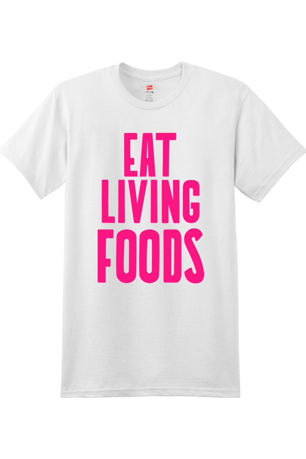 Eat Living Foods in Pink