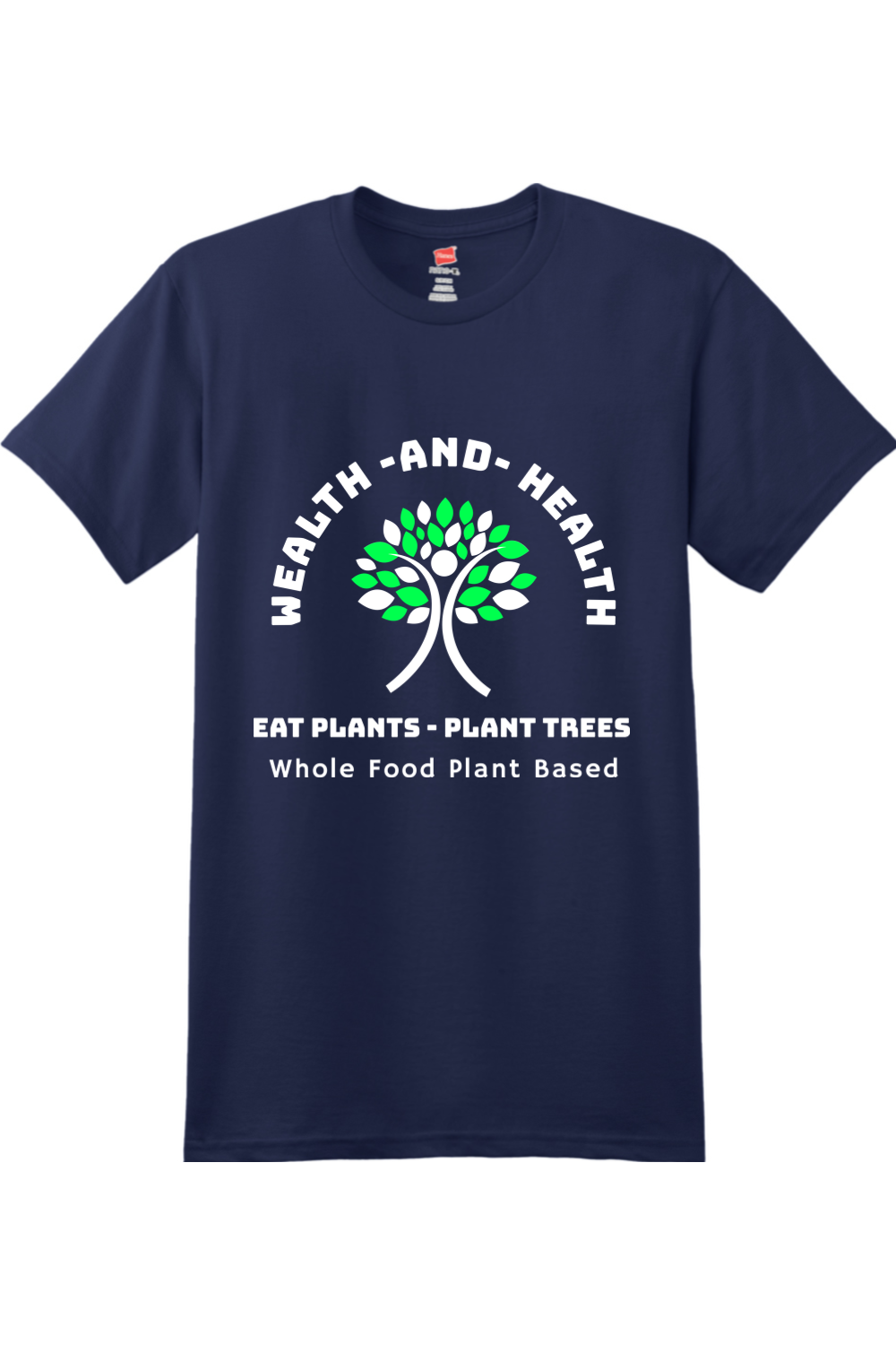 Grow Wealth Plant Health Shirt - White