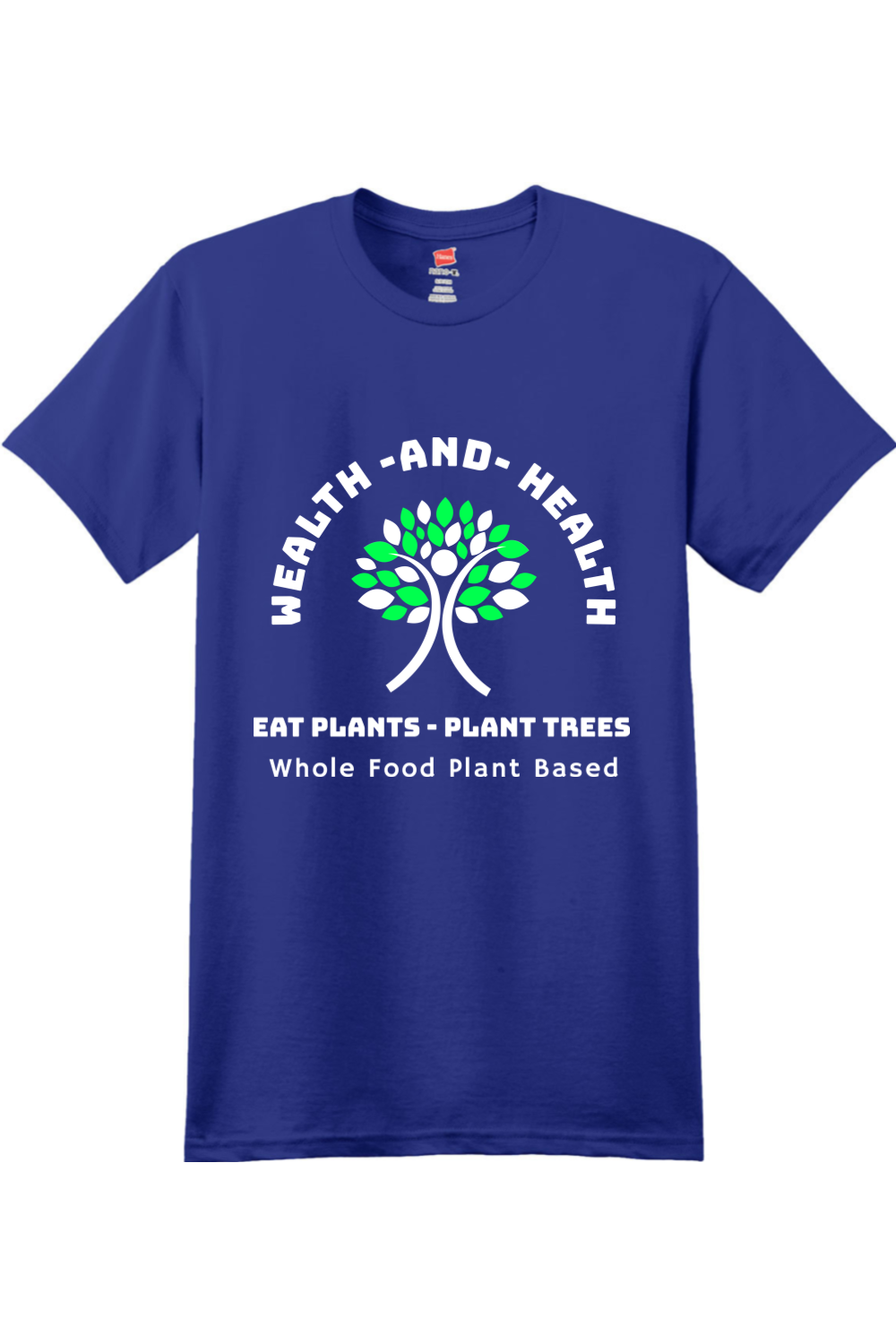 Grow Wealth Plant Health Shirt - White