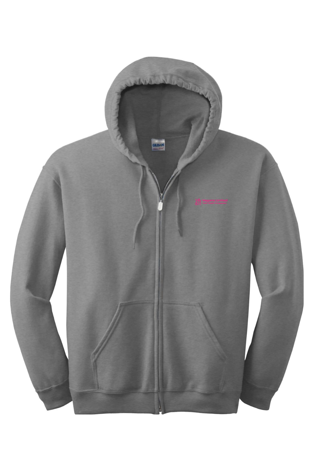 The Best Things Are Vegan - Zip up Hoodie Pink color