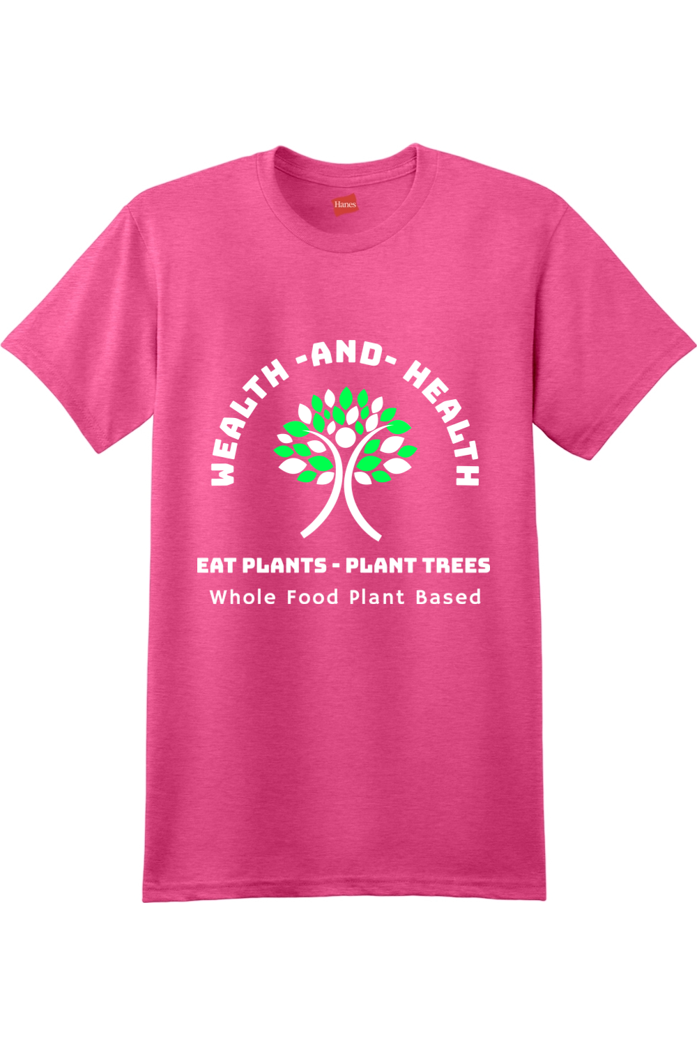 Grow Wealth Plant Health Shirt - White