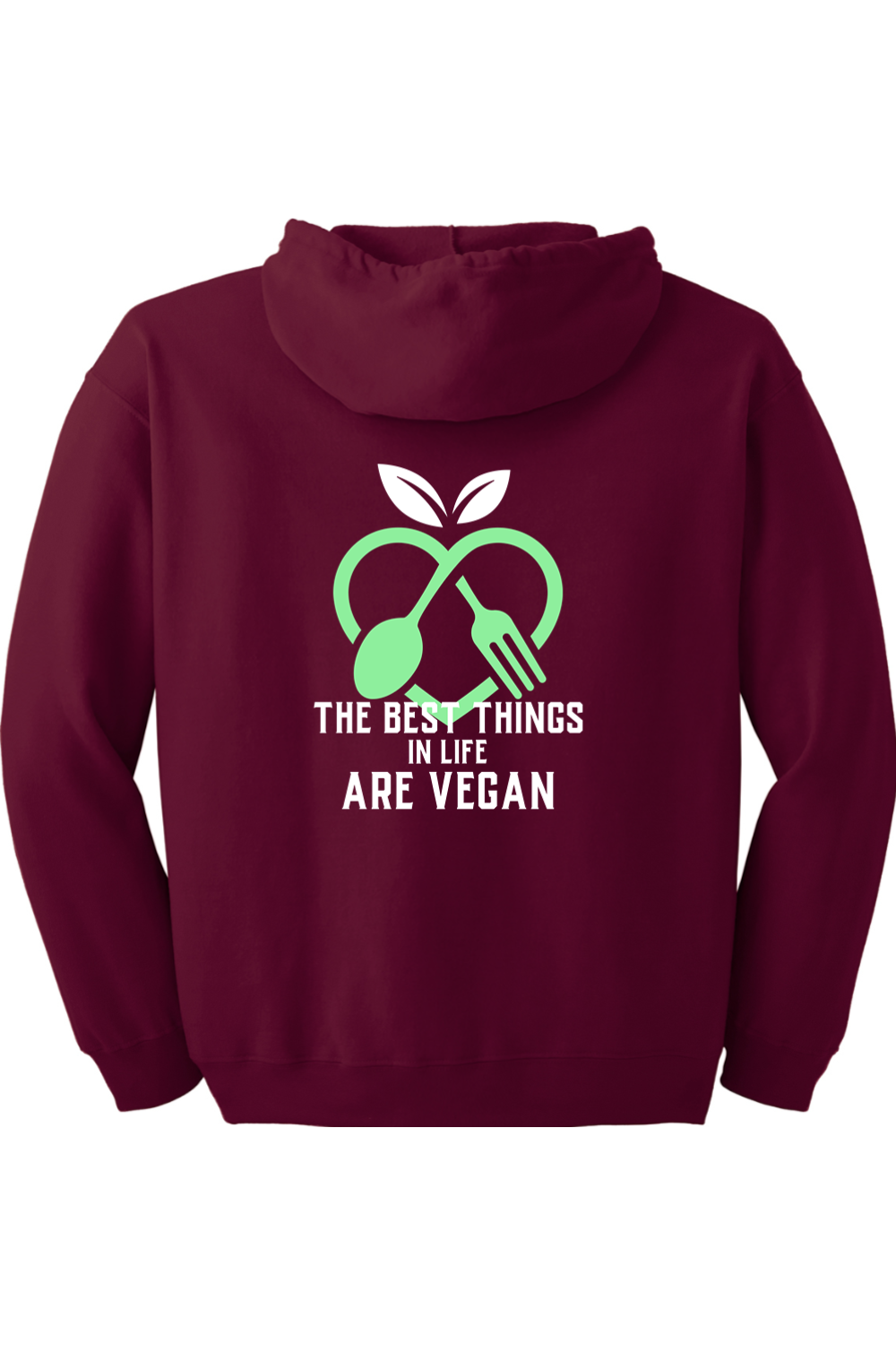 The Best Things Are Vegan - Zip up Hoodie