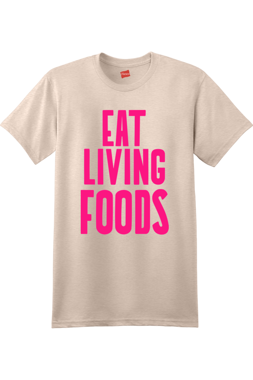 Eat Living Foods in Pink