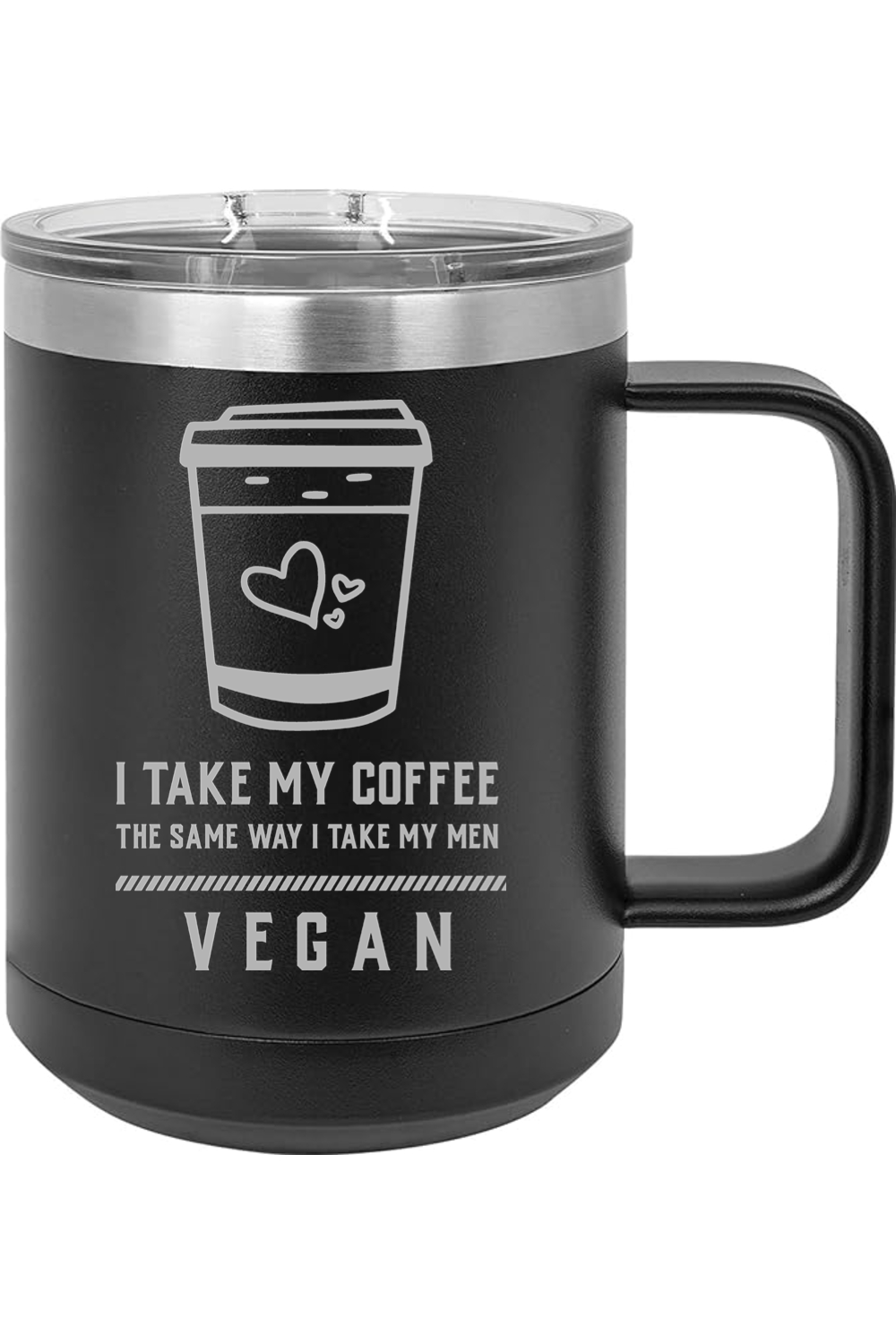 15oz Insulated Coffee Mug with Slider Lid