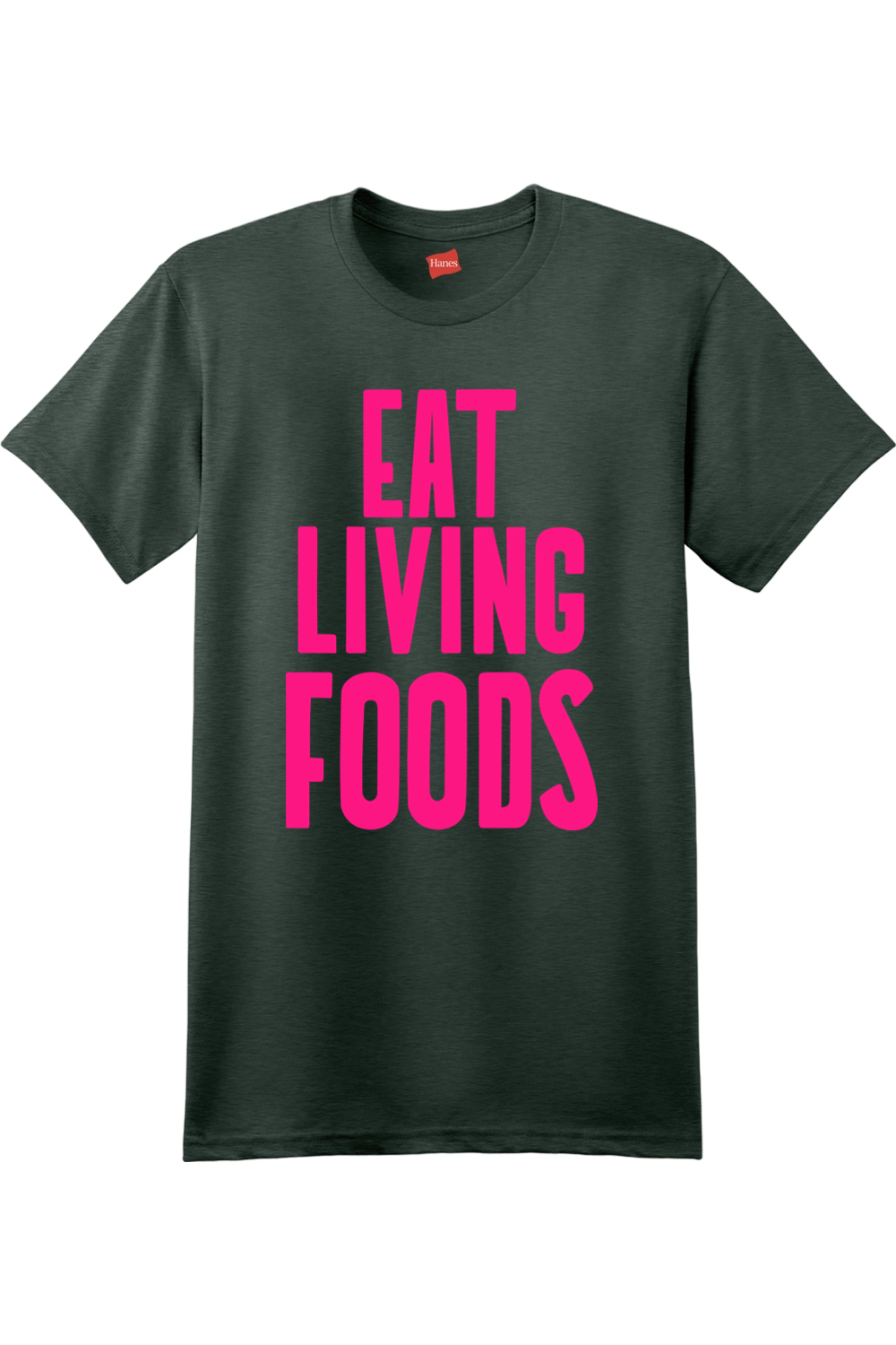 Eat Living Foods in Pink