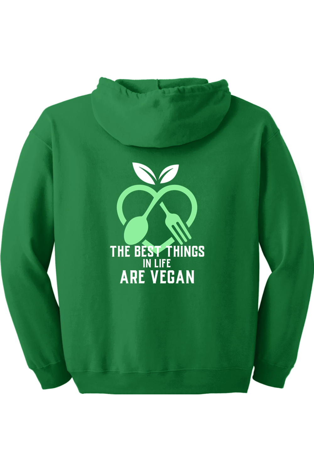 The Best Things Are Vegan - Zip up Hoodie
