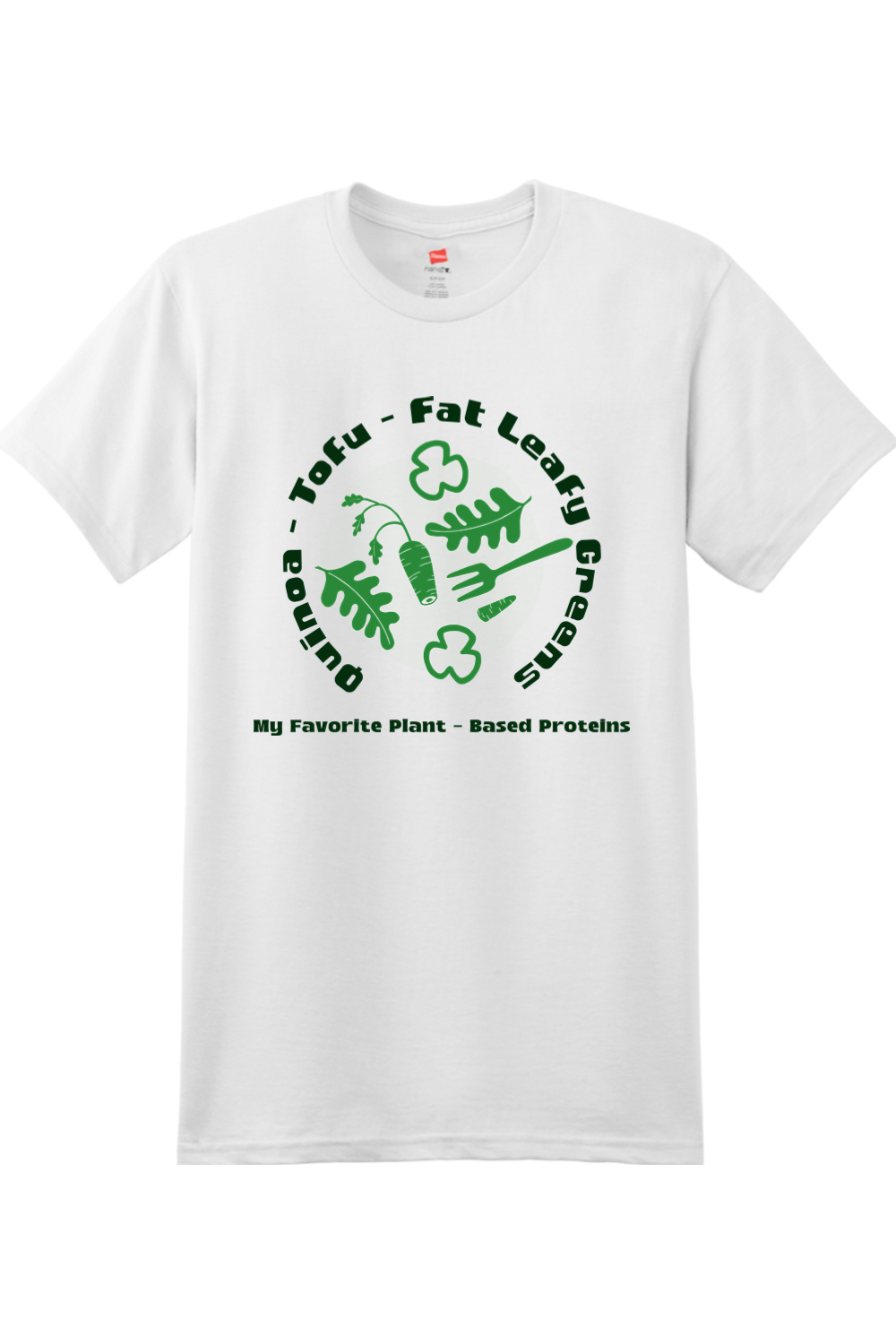 Vegan Proteins Shirt Green