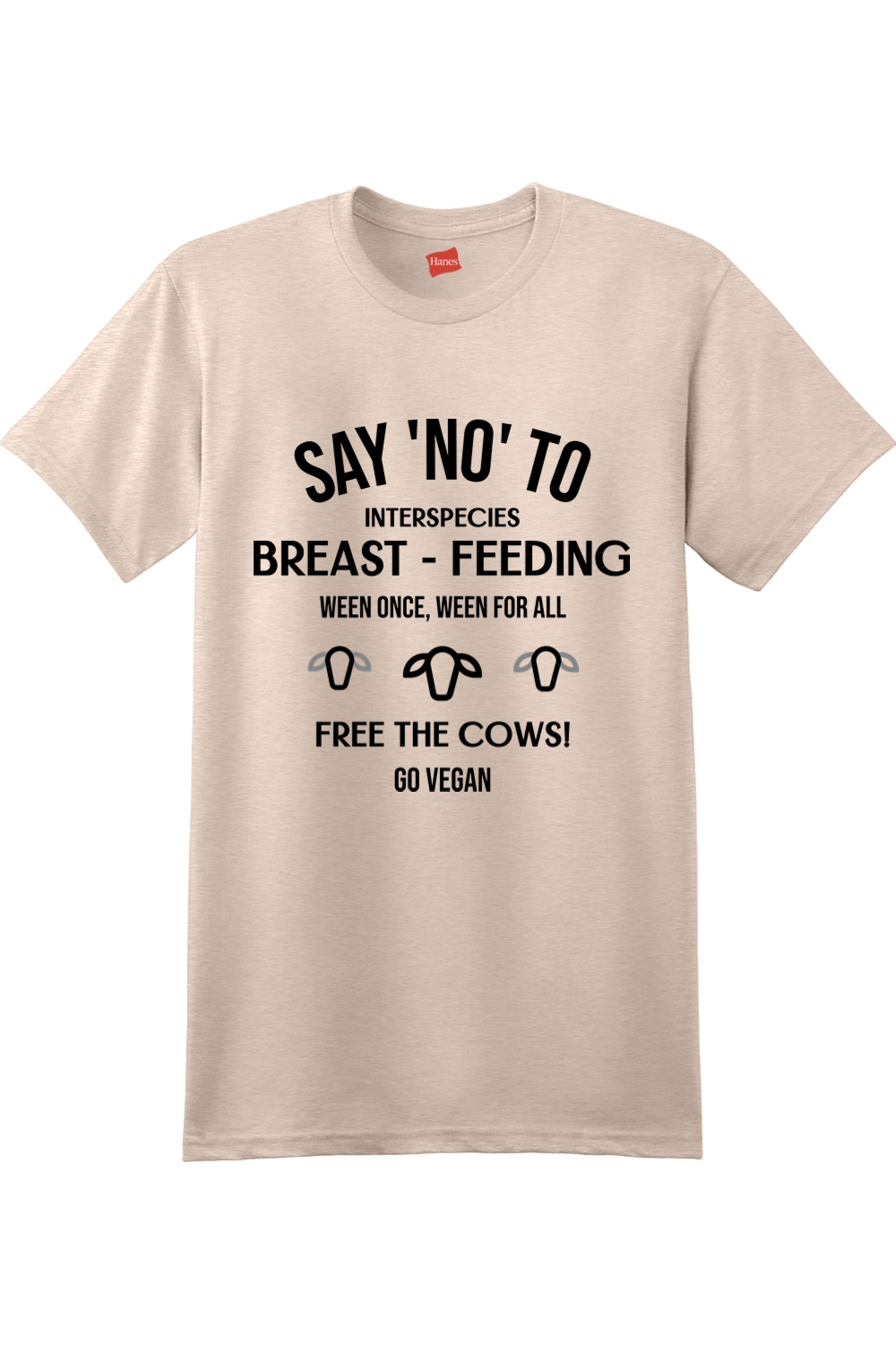Free the Cows: Say No - Black