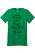 Vegan Coffee Man -Green