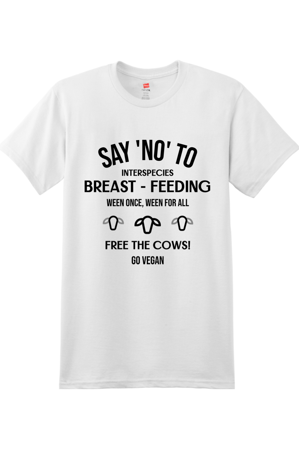 Free the Cows: Say No - Black