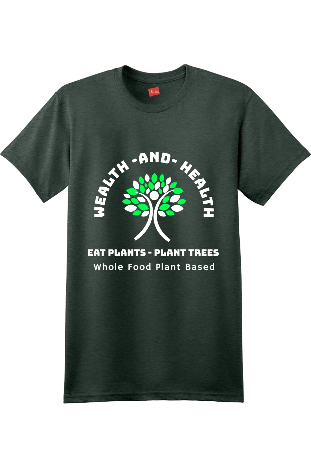 Grow Wealth Plant Health Shirt - White