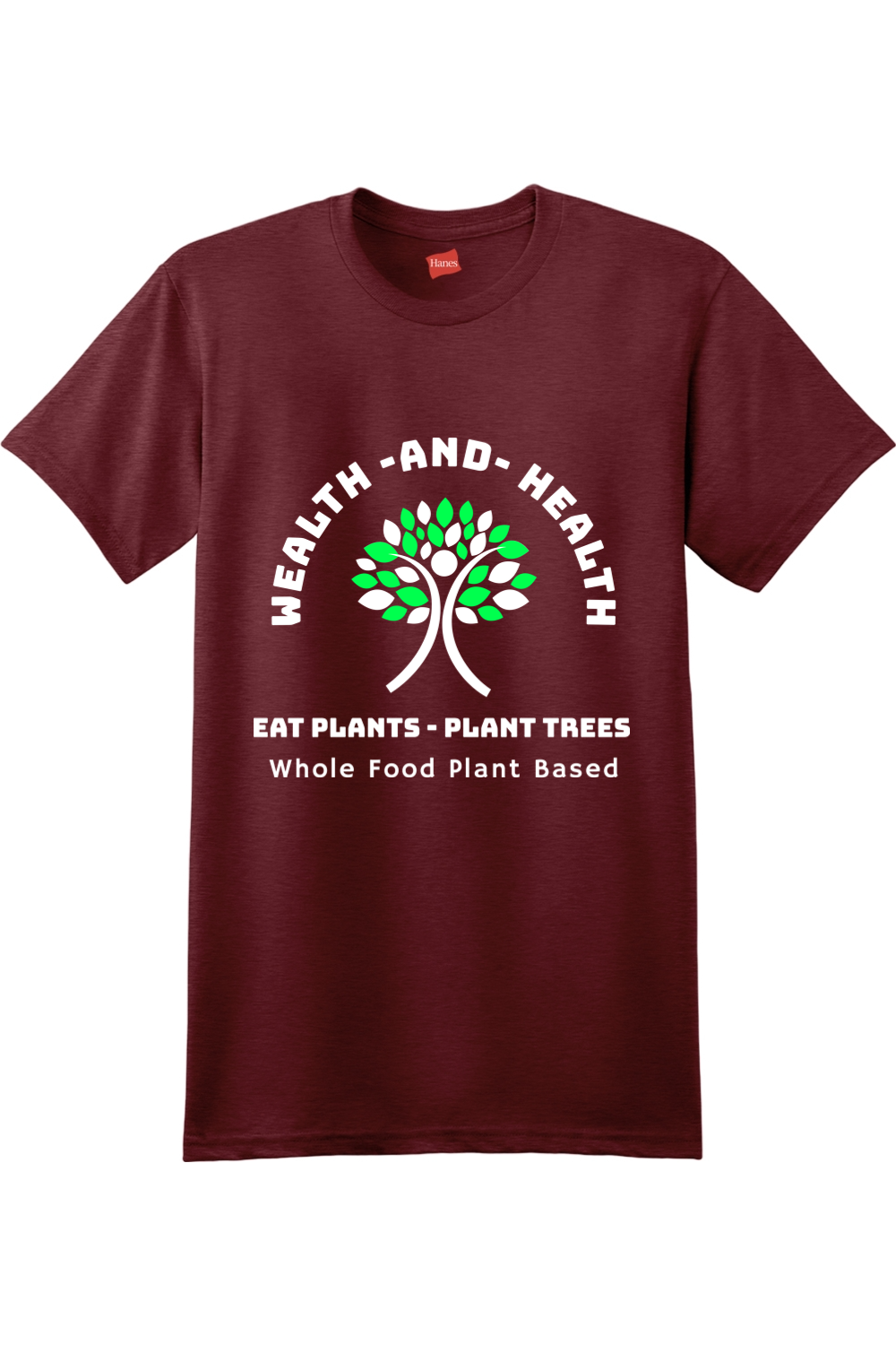 Grow Wealth Plant Health Shirt - White