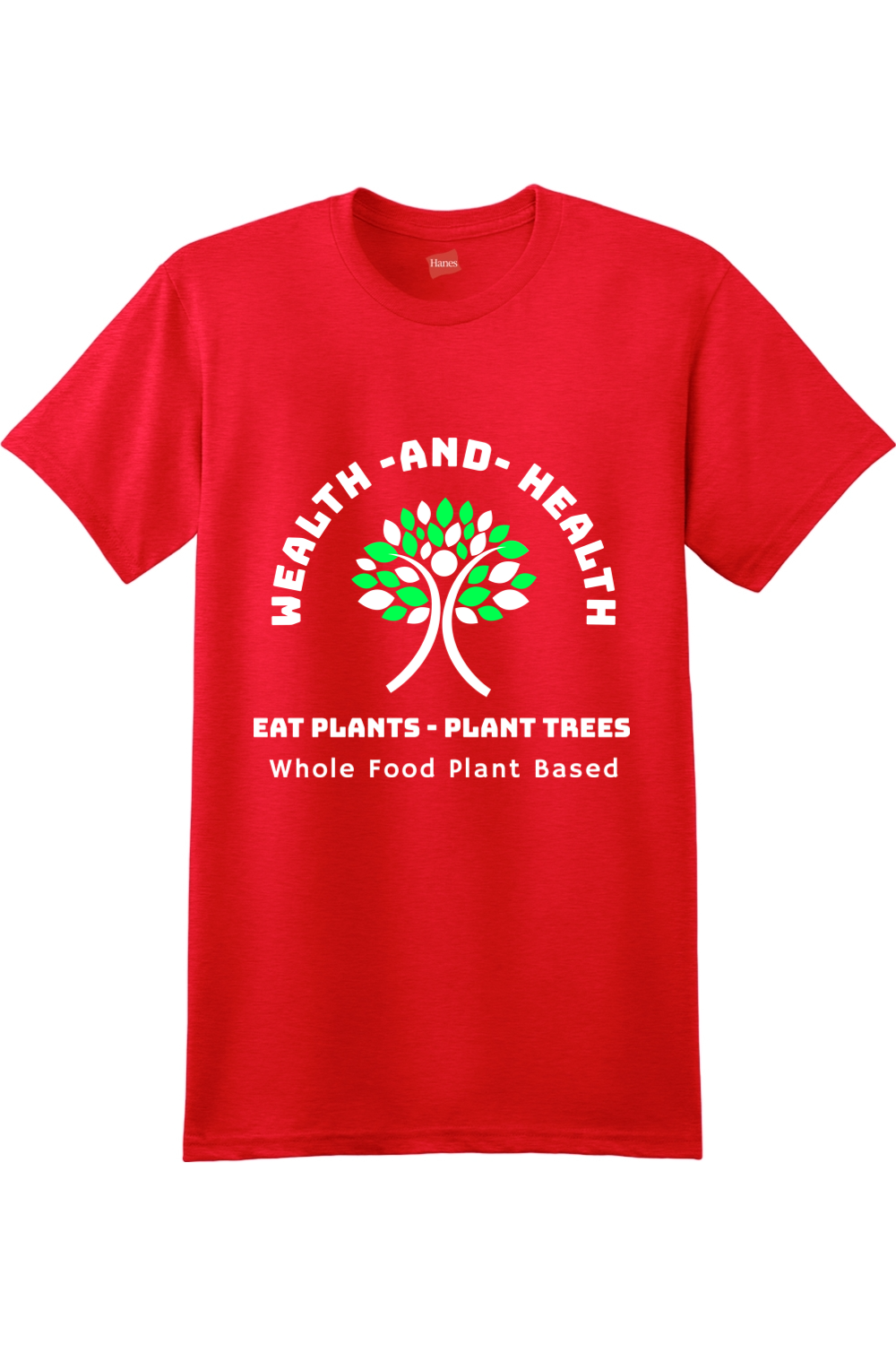 Grow Wealth Plant Health Shirt - White
