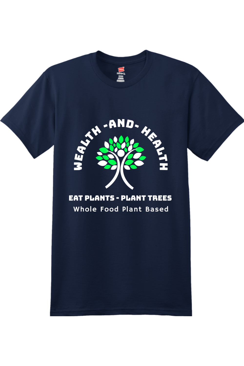 Grow Wealth Plant Health Shirt - White