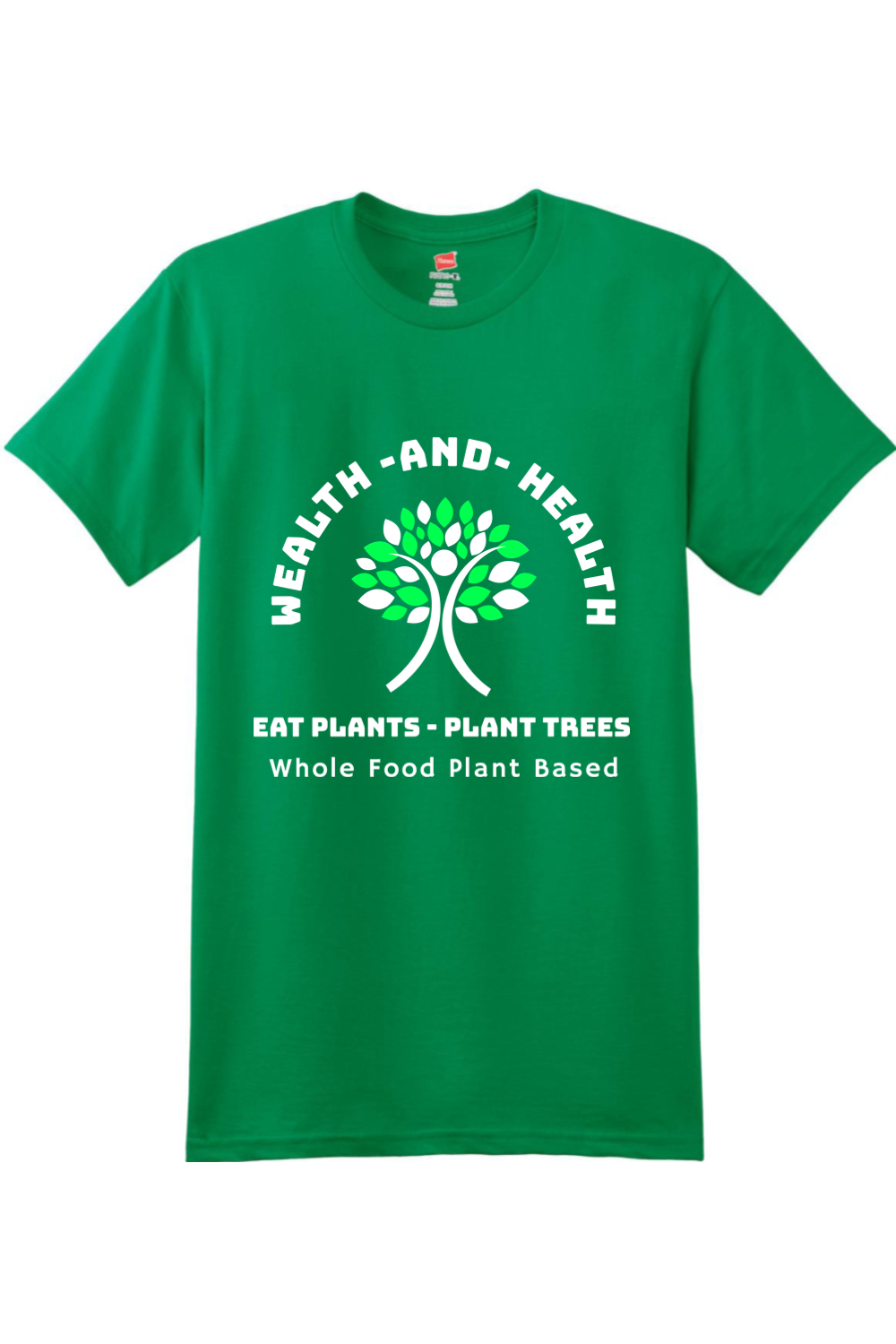 Grow Wealth Plant Health Shirt - White